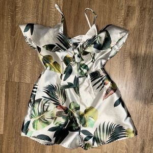 Fashion Nova Botanical Romper